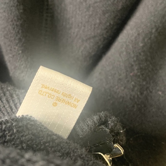 A Bathing Ape Mens Hoodie Sweatshirt Size Small Black Baby Milo Full Zip Pocket - Picture 11 of 12